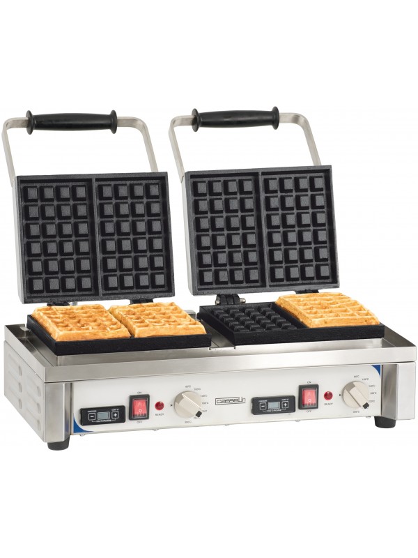 Gaufrier double ouverture 90°