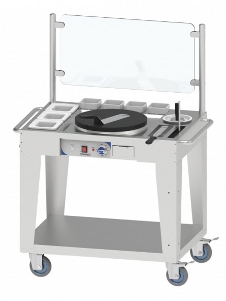 Stand ambulant à crêpes