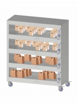 Etagère chauffante mobile 100