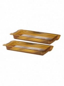 Lot de 2 bacs GN 2/4 haute température