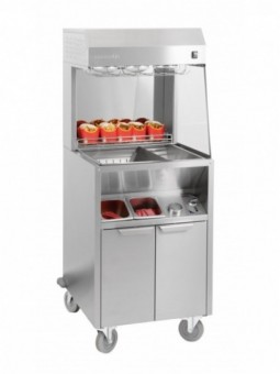 Poste de salage double chauffe 600