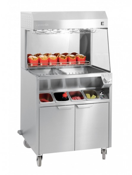 Poste de salage double chauffe 800