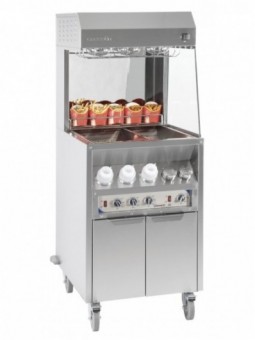 Poste de salage chauffe sauce 600