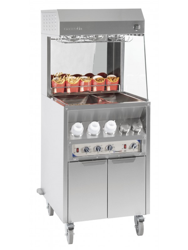 Poste de salage chauffe sauce 600