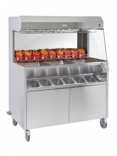 Poste de salage double chauffe 1200
