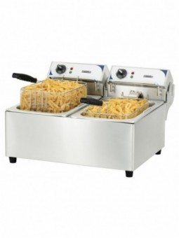 Friteuse électrique 2 x 10 litres