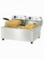 Friteuse électrique 2 x 10 litres