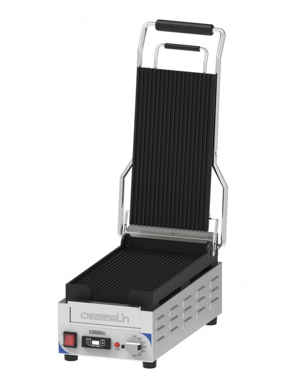 Grill Panini compact Premium Rainurée - Rainurée avec minuteur