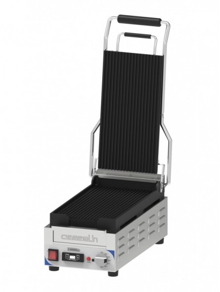 Grill Panini compact Premium Rainurée - Rainurée avec minuteur
