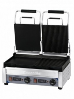 Grill Panini double Premium Mixte avec minuteur