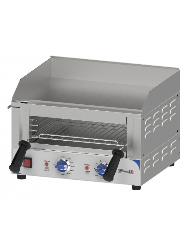 Plaque à snacker avec toasteur intégré 480
