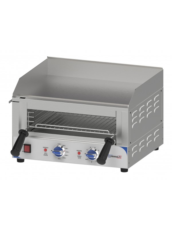 Plaque à snacker avec toasteur intégré 520