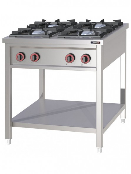 Fourneau à gaz - 4 feux