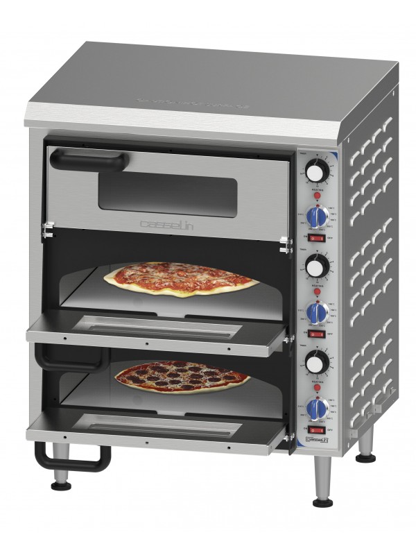 Four à pizza électrique 3 chambres 35 cm