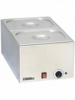 Bain-marie avec 2 x GN 1/2
