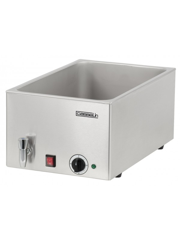 Bain-marie avec robinet de vidange GN 1/1