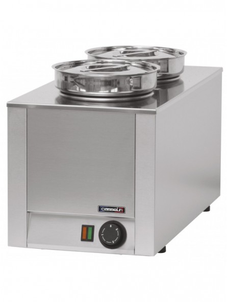 Bain-marie à sauce 2 cuves