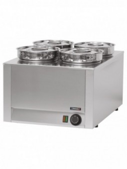 Bain-marie à sauce 4 cuves