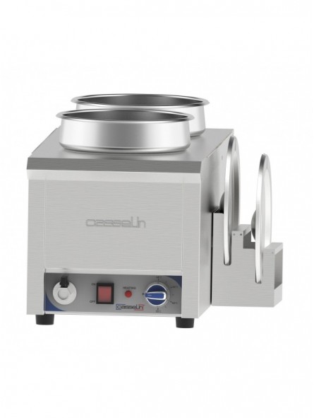 Bain-marie à eau à sauce 2 x 7,5L