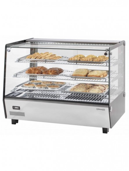 Vitrine chauffante encastrée 160L