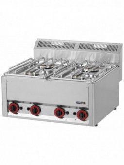 Fourneau gaz à poser 4 feux P 66
