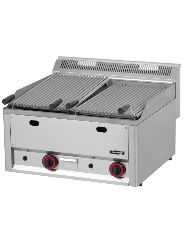 Grill pierre de lave double 66