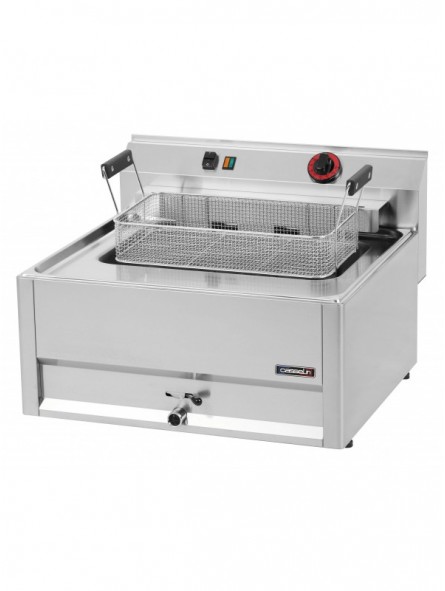 Friteuse électrique à poser avec vanne de vidange 16 litres 66