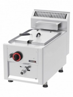 Friteuse gaz à poser avec vanne de vidange 8 litres 33