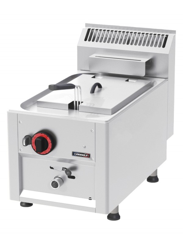 Friteuse gaz à poser avec vanne de vidange 8 litres 33