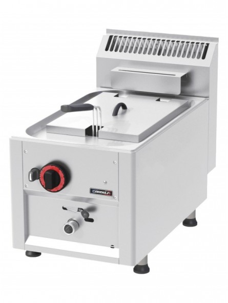 Friteuse gaz à poser avec vanne de vidange 8 litres 33