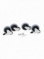 Lot de 4 roues pour soubassement