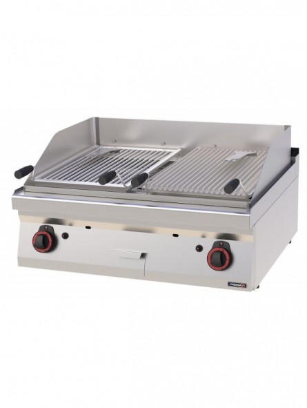 Grill pierre de lave double 40