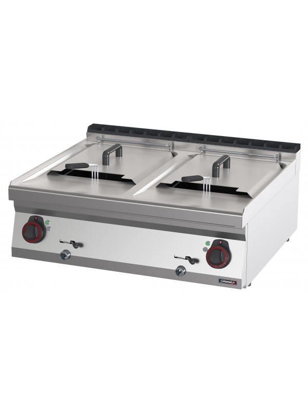 Friteuse électrique à poser 2 x 13 litres 80