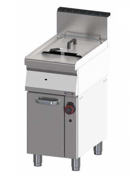 Friteuse gaz avec soubassement 15 litres 40