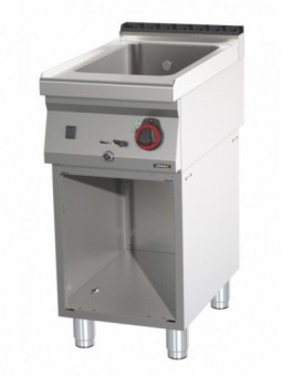 Bain-marie GN 1/1 200 mm avec vanne de vidange et soubassement 40