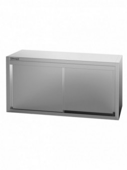 Armoire murale inox avec portes coulissantes 1400 mm