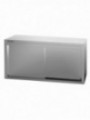 Armoire murale inox avec portes coulissantes 1400 mm