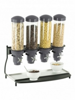 Distributeur de céréales 4 tubes