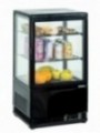 Mini vitrine réfrigérée positive 58L Noire