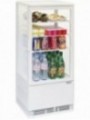 Mini vitrine réfrigérée positive 78L Blanche