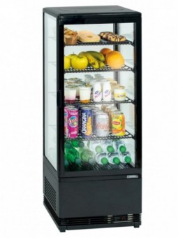 Vitrine réfrigérée positive 98L Noire