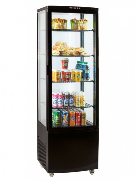 Vitrine réfrigérée positive 235L Noire