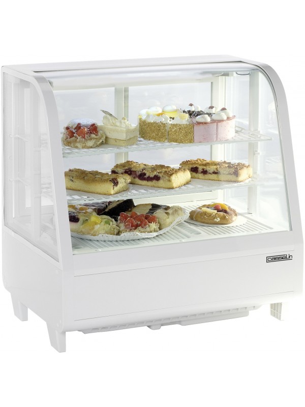 Vitrine réfrigérée à poser 100L Blanche
