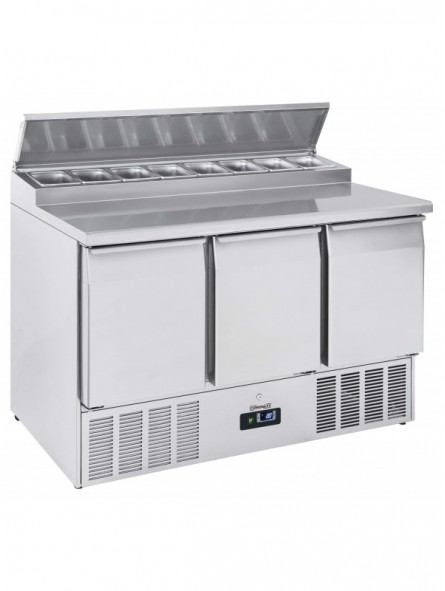 Saladette 3 portes  8 x GN 1/6