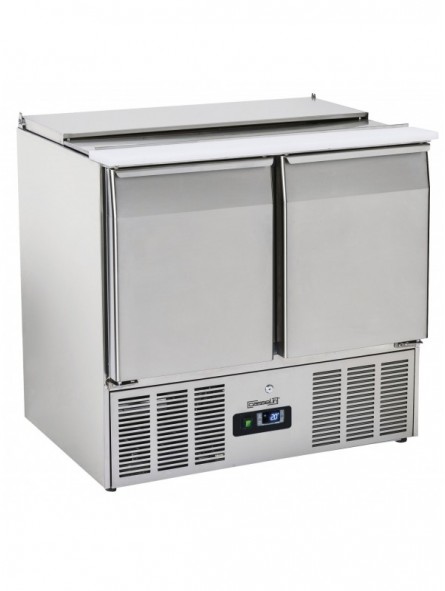 Saladette de préparation 2 portes 900