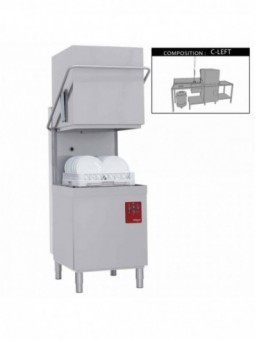 Hood dishwasher complete, consisting of :