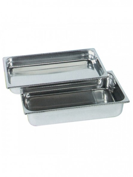 Stainless steel gastronorm tray 1/1, height 100 mm