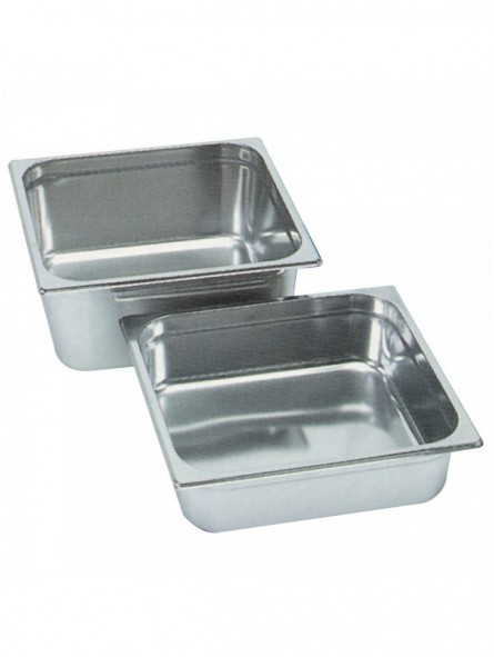 Gastronorm stainless steel h. 100mm cap. 9,1l.