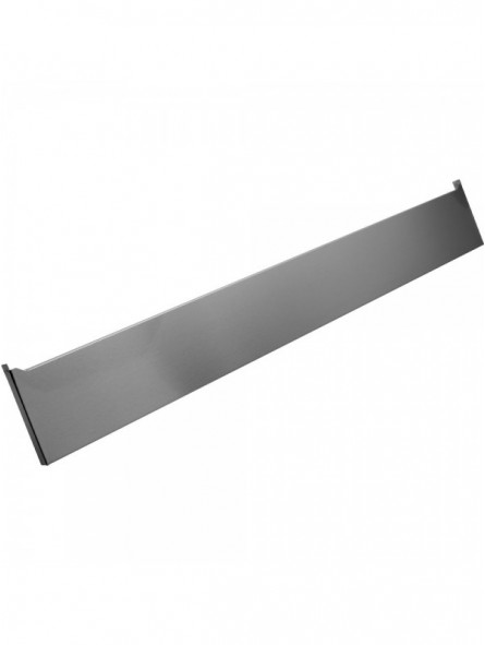 Frontal plinth in stainless steel, 1125 mm - PASS-THROUGH
