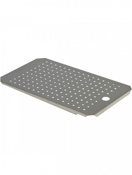 Double perforated base for bain-marie GN 1/1